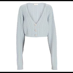 RONNY KOBO light blue sweater